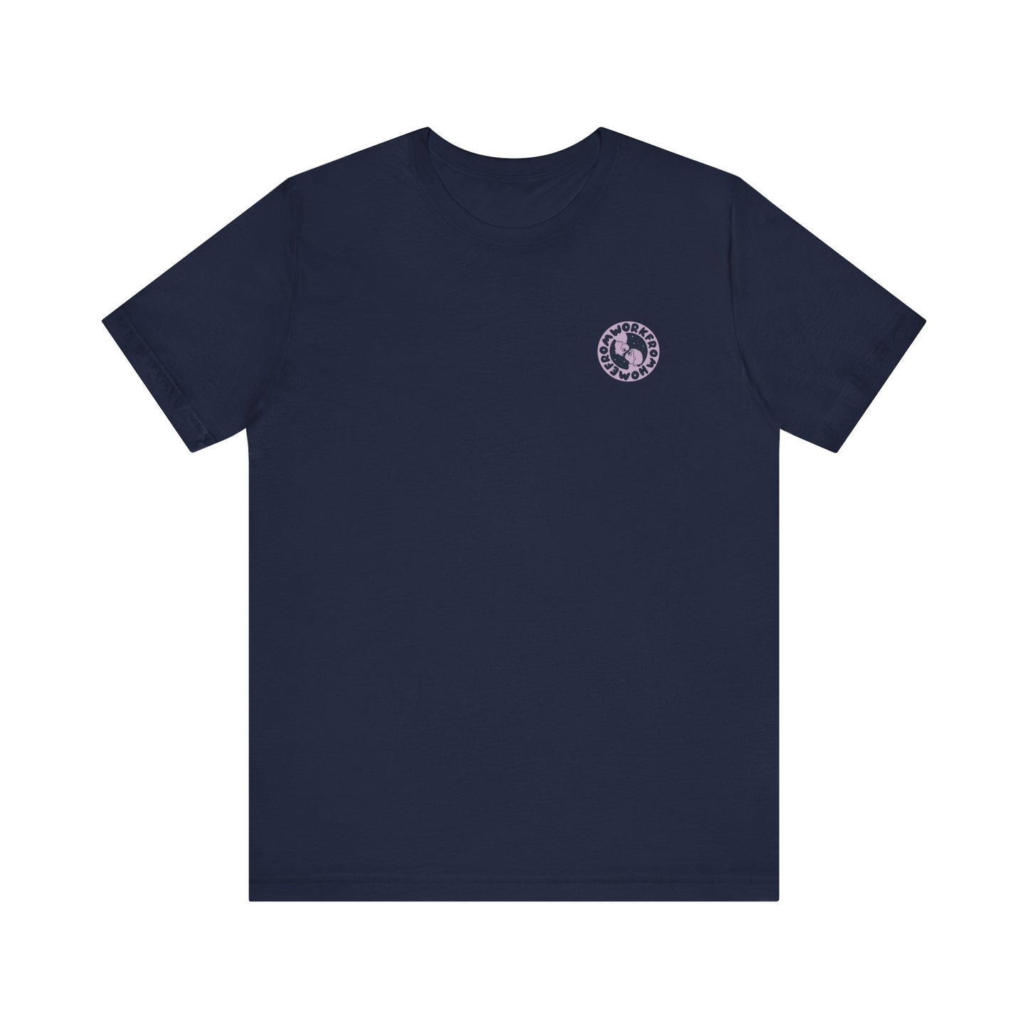 Work From Home Badge Adult Unisex T-Shirt