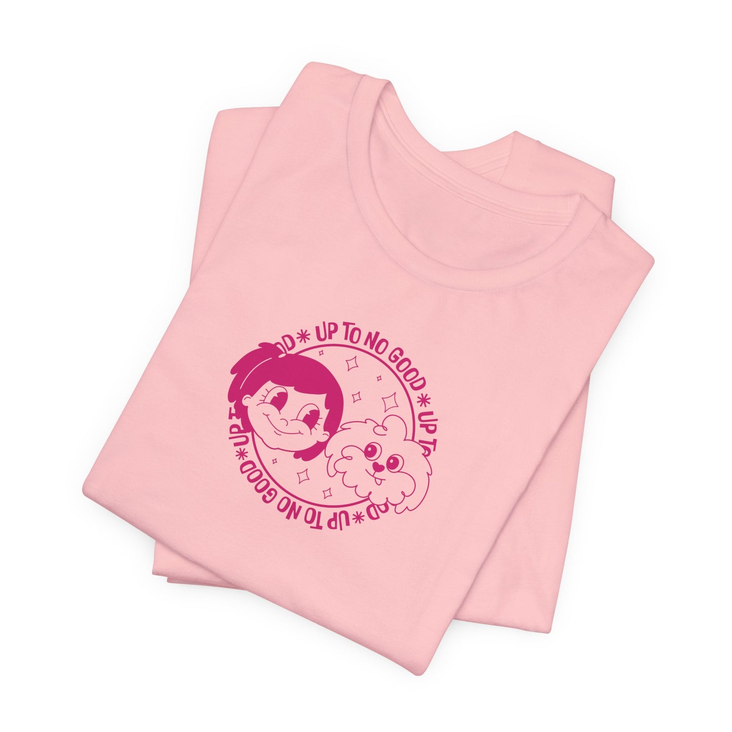 Mischief Never Ends Adult T-Shirt