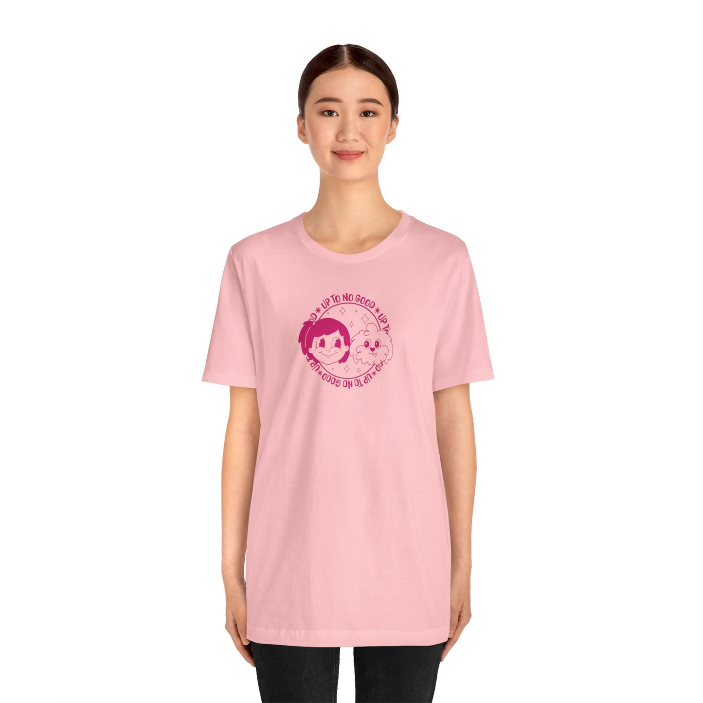 Mischief Never Ends Adult T-Shirt