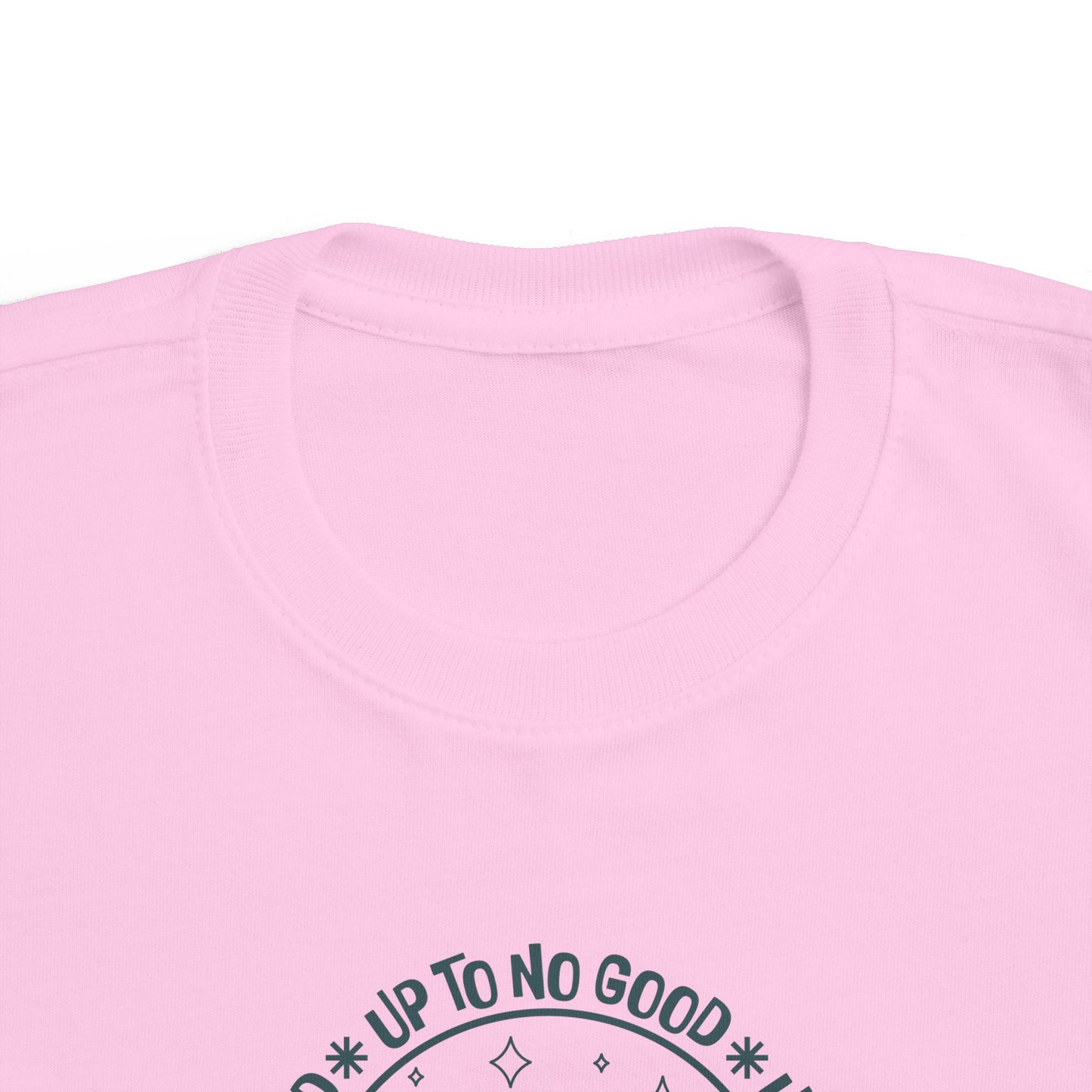 Mischief Never Ends Toddler Short Sleeve Tee