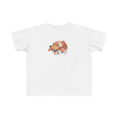 French Toast Toddler Short Sleeve Tee