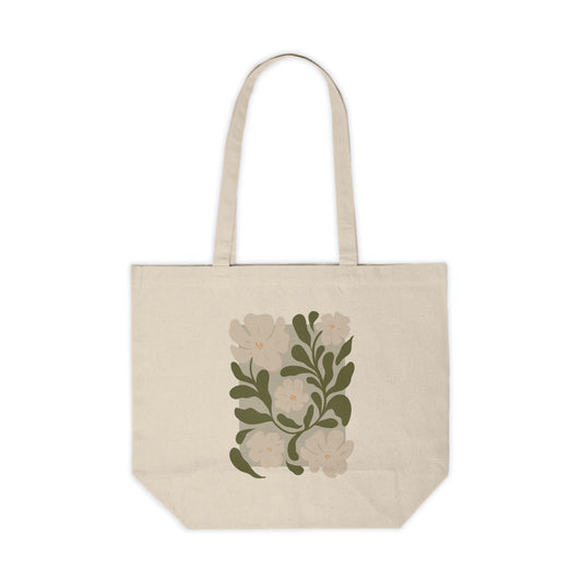 Sampaguita by Laurice - Canvas Shopping Tote