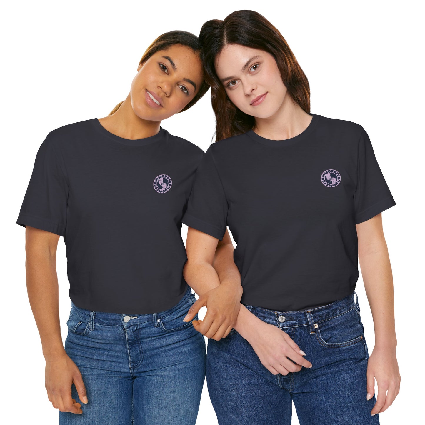 Work From Home Badge Adult Unisex T-Shirt