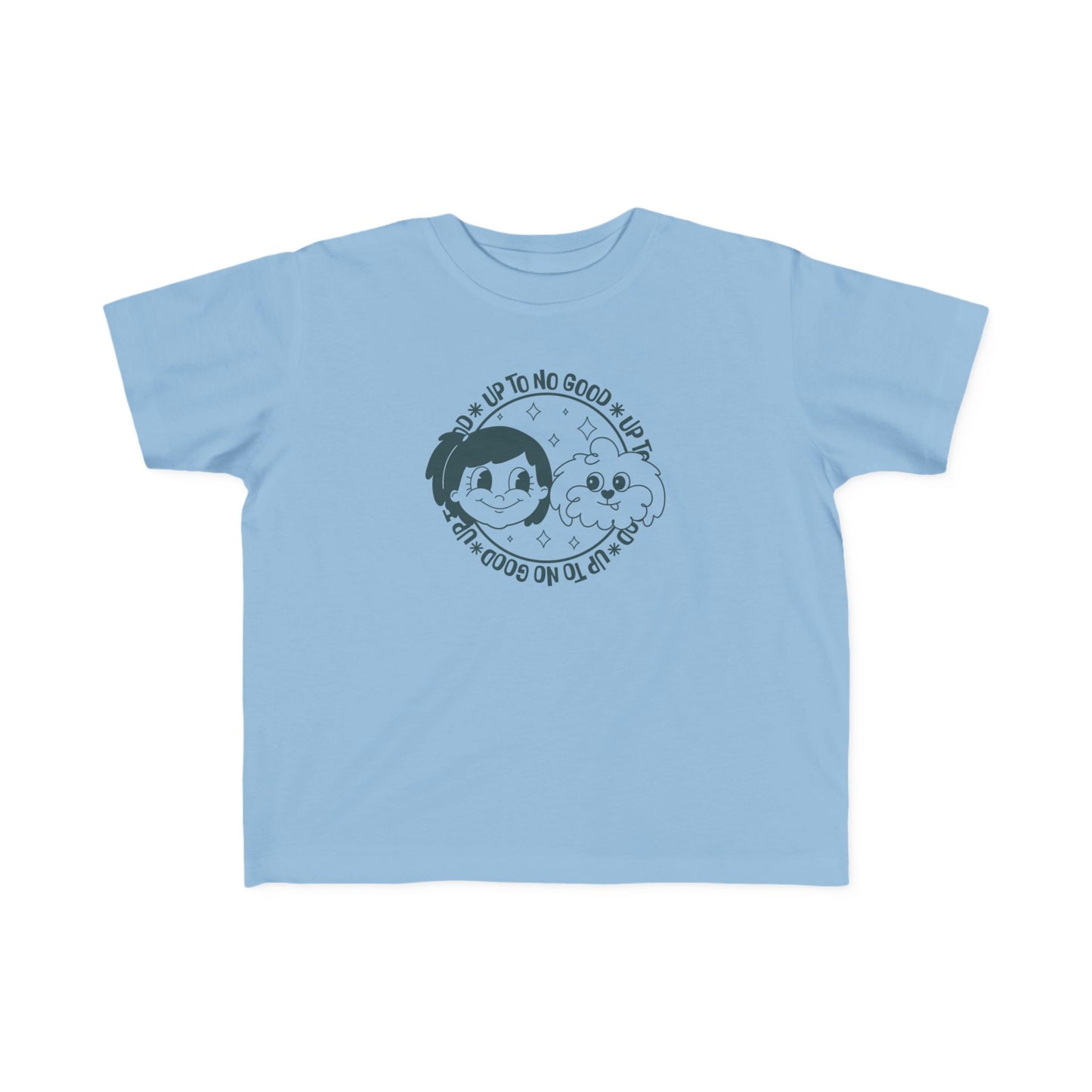 Mischief Never Ends Toddler Short Sleeve Tee