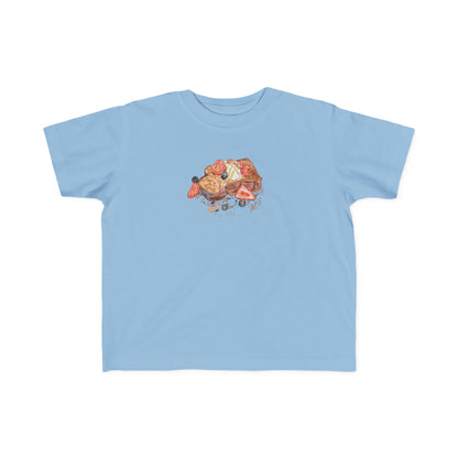 French Toast Toddler Short Sleeve Tee