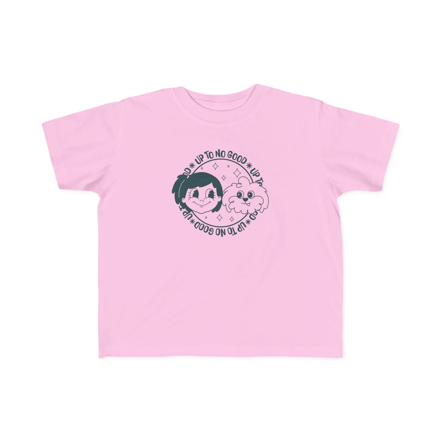 Mischief Never Ends Toddler Short Sleeve Tee