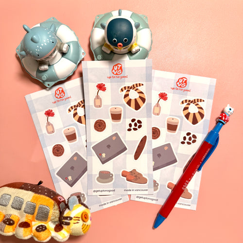 Coffee Run Sticker Sheet