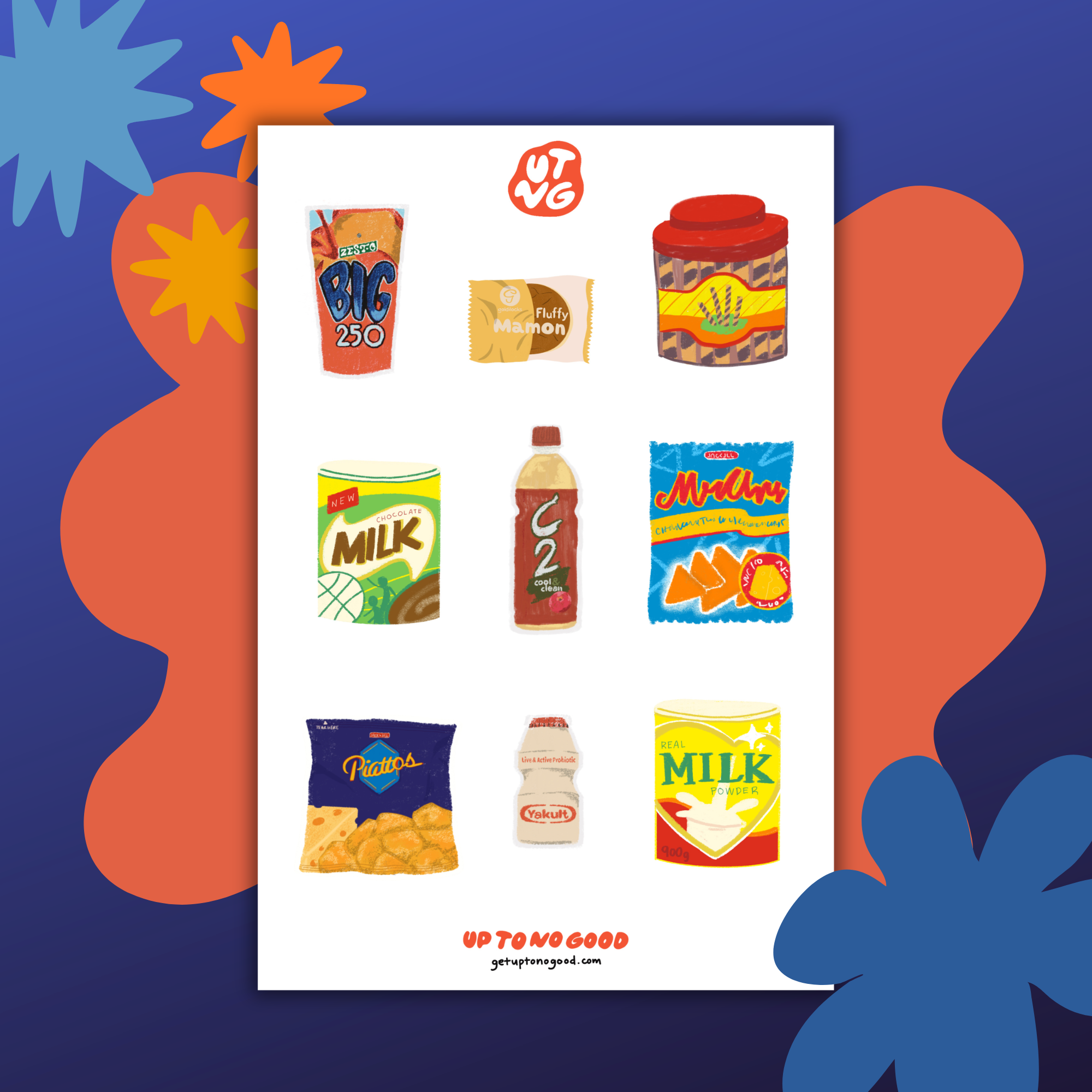 Pinoy Pantry Sticker Sheet