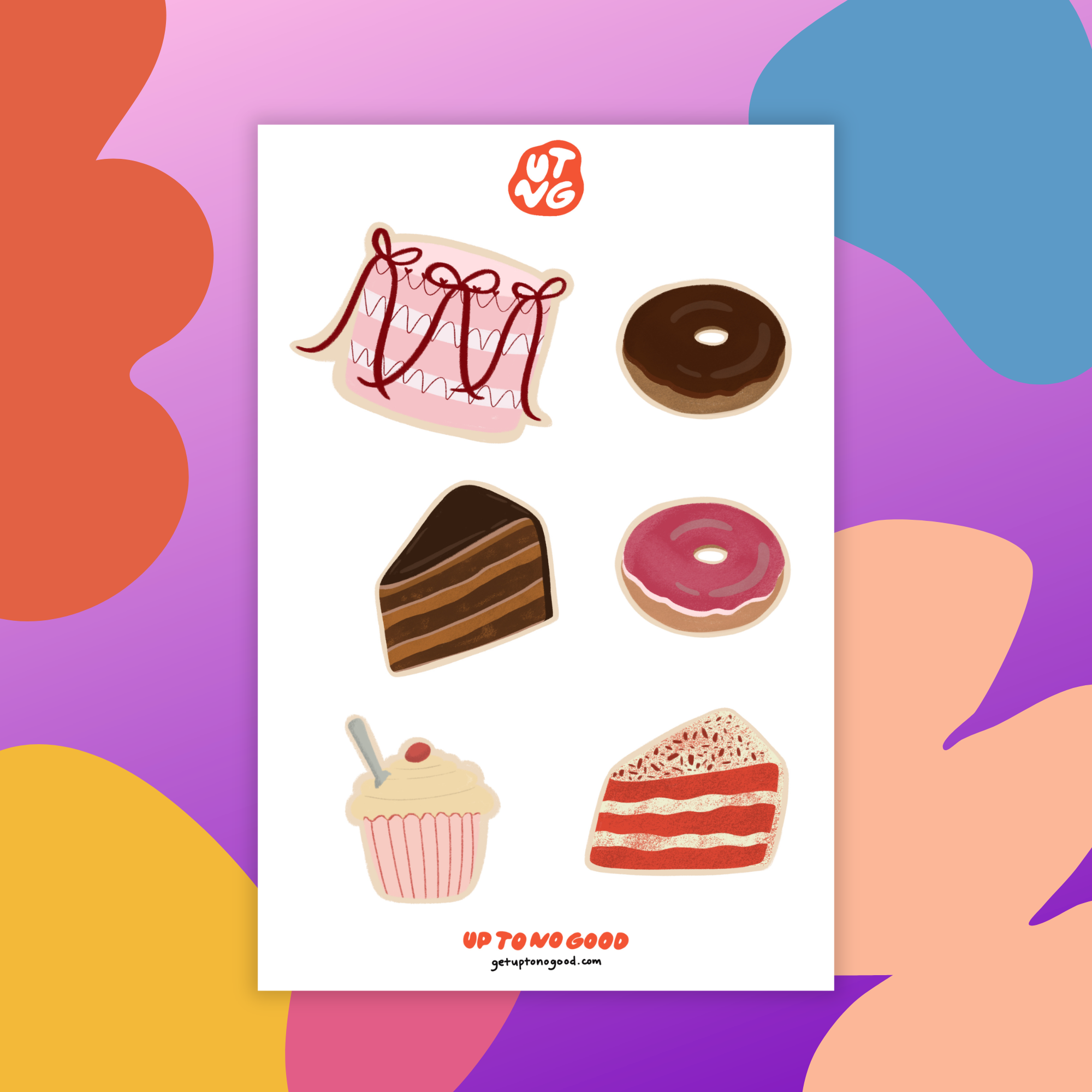 Sugar Rush Sticker Sheet